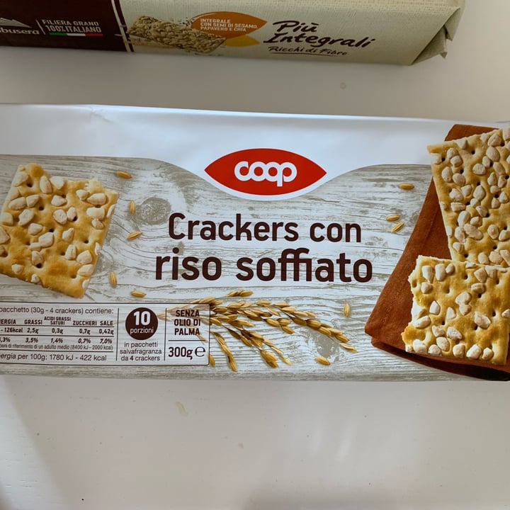 photo of Coop Crackers di riso shared by @saracos on  18 May 2022 - review