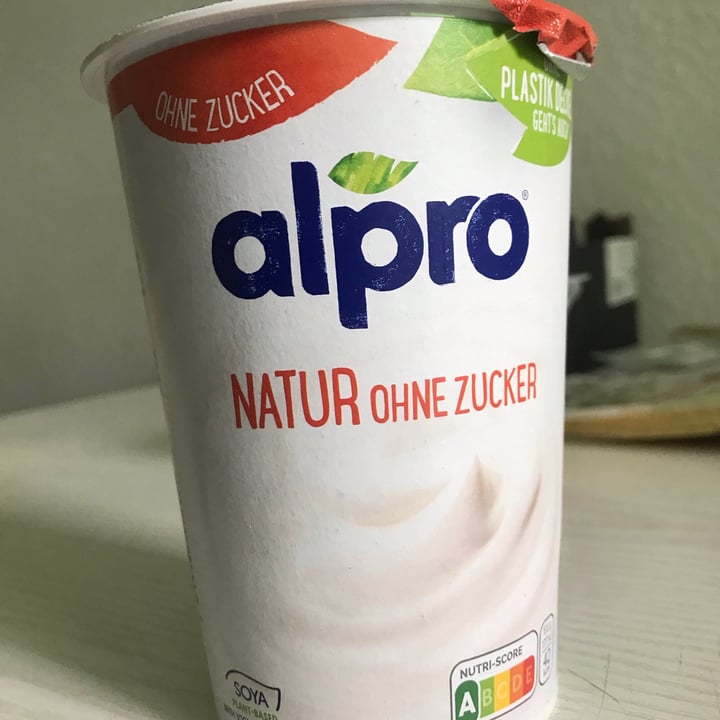 review photo of Alpro Joghurt Natur Ohne Zuckerzusatz shared by @sasophia on 17 Aug 2021 - review