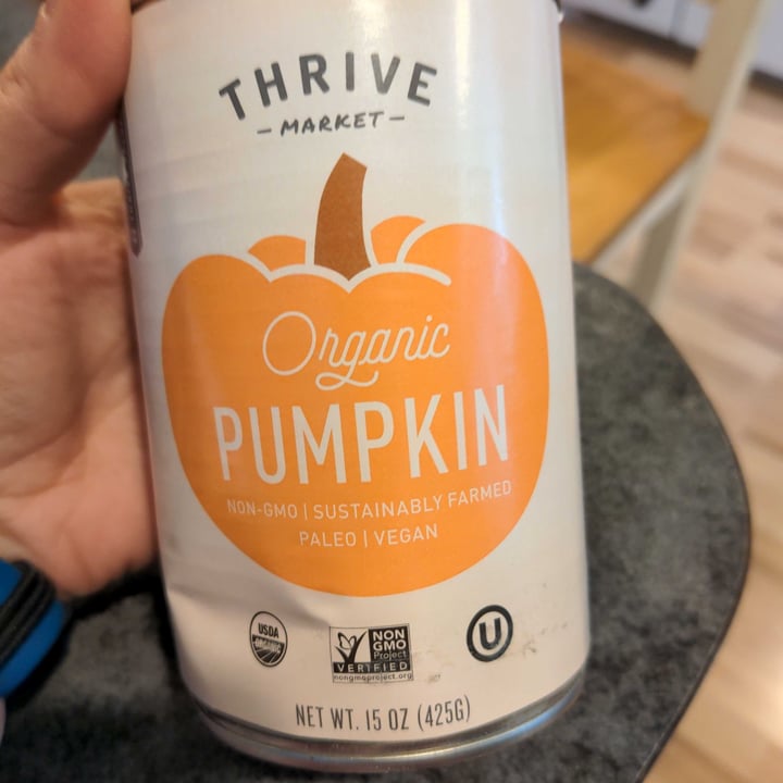 photo of Thrive Market Organic Pumpkin shared by @mandelici0us on  27 Aug 2021 - review