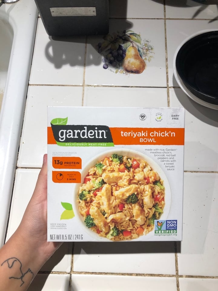 photo of Gardein Teriyaki Chick’n Bowl shared by @jadacarlo on  25 Jan 2020 - review