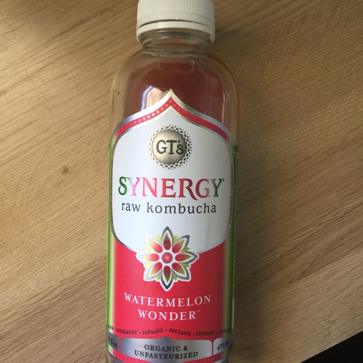 photo of GT’s Living Foods Watermelon Wonder Kombucha shared by @emmc1 on  01 Jun 2021 - review