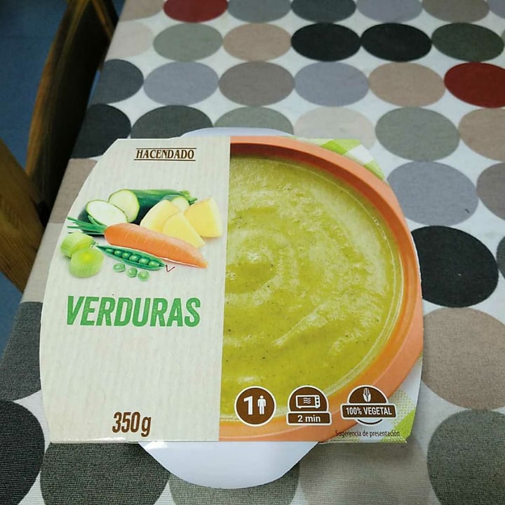 photo of Hacendado Crema De Verduras shared by @salvatorembel on  09 Dec 2019 - review