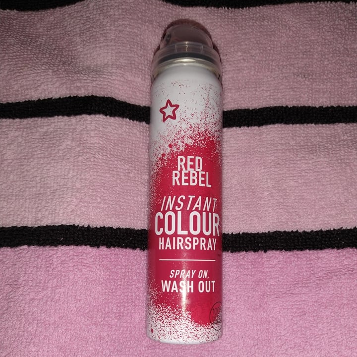 photo of Superdrug Store plc Instant Colour Hairspray shared by @rochelle1066 on  09 Dec 2020 - review