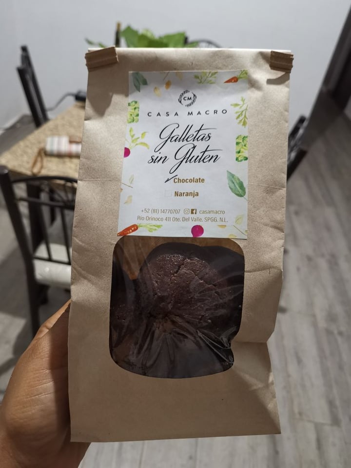 photo of Casa Macro Galletas sin gluten shared by @silvialeon92 on  10 Apr 2020 - review