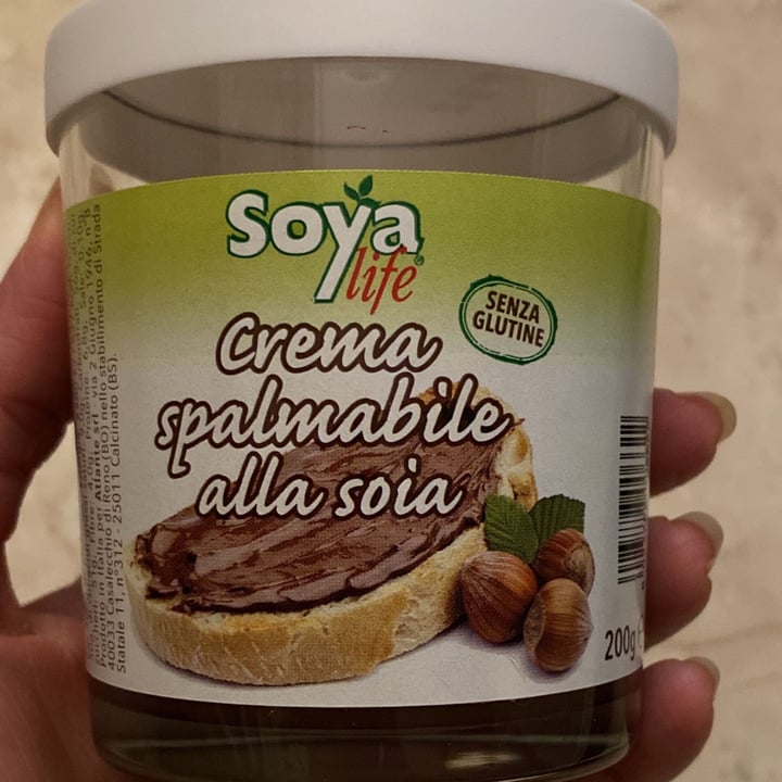 photo of Soya life Crema Spalmabile Alla Soia Senza Glutine shared by @valesau1980 on  25 Jan 2022 - review