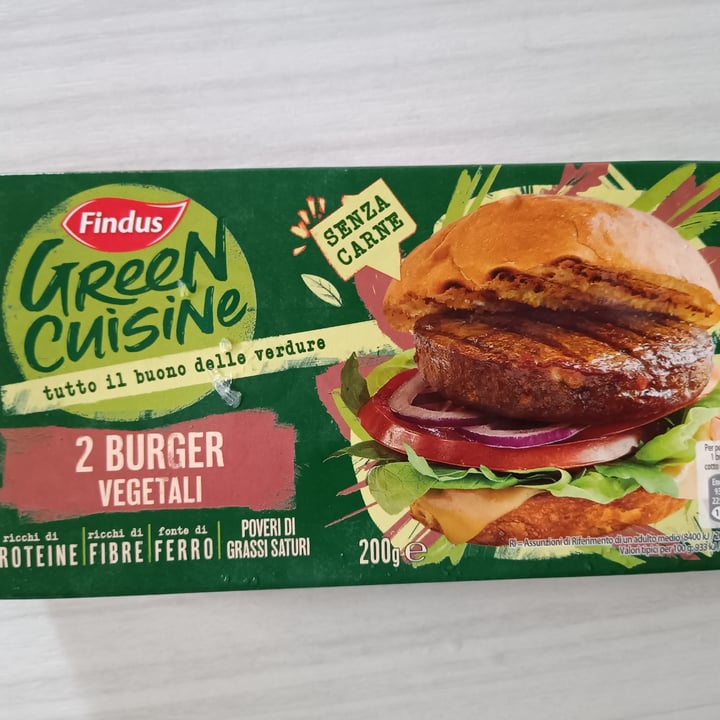 photo of Findus Green cuisine burger vegetali shared by @daniela94 on  04 Aug 2022 - review