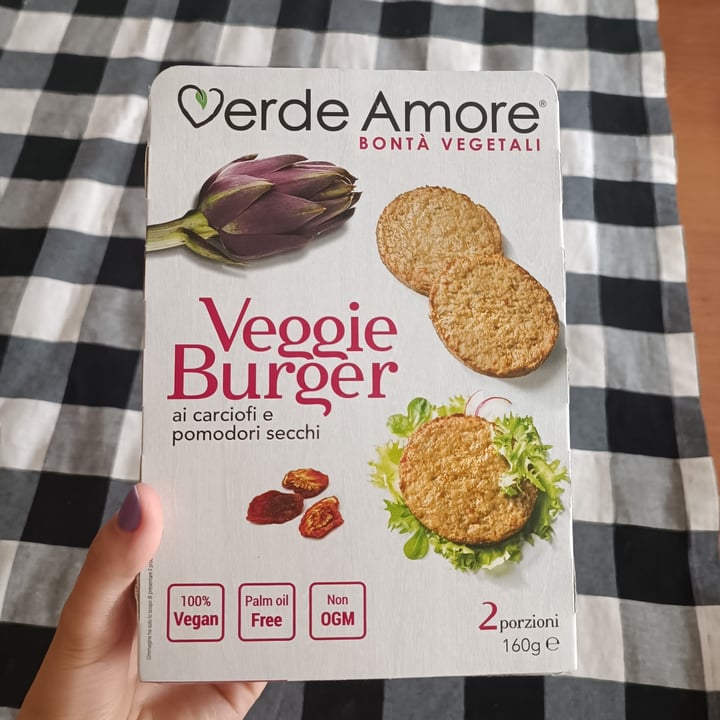 photo of Verde Amore Veggie Burger Carciofi E Pomodori shared by @beapsae on  22 May 2022 - review