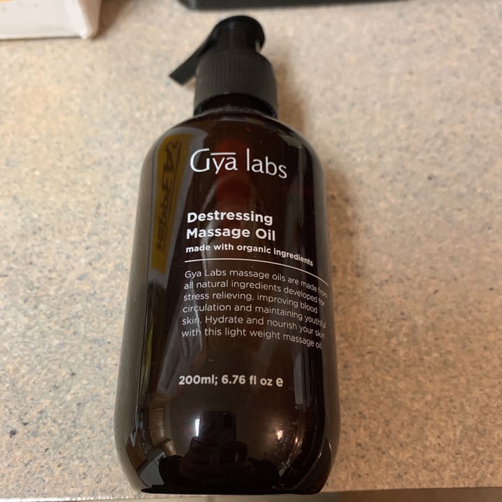 review photo of Gya labs Destressing massage oil shared by @lisamc427 on 29 Dec 2020 - review