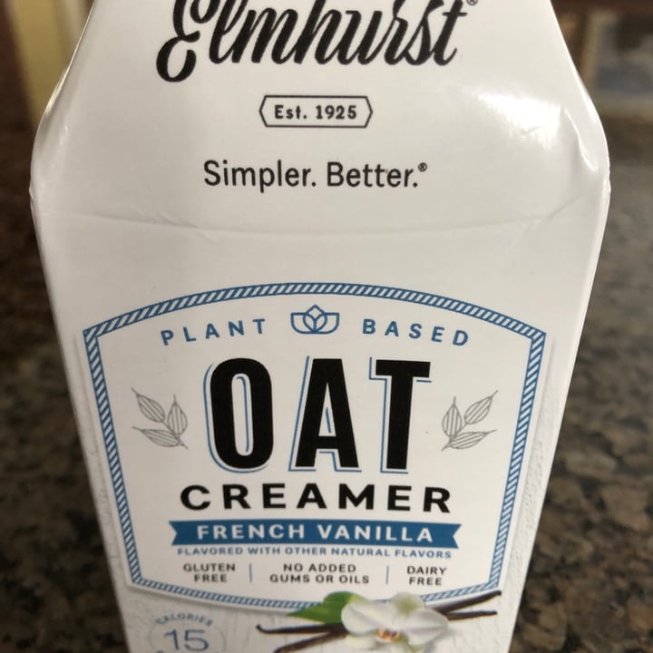 photo of Elmhurst 1925 Oat Creamer French Vanilla shared by @karenasp on  22 Apr 2021 - review