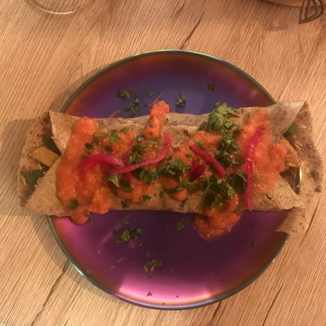 Foto del plato “Crepa Salada”