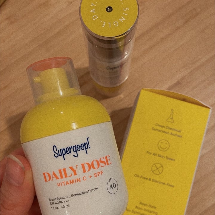 photo of Supergoop! Daily Dose Vitamin C + SPF shared by @anagallardoc on  06 Jul 2021 - review