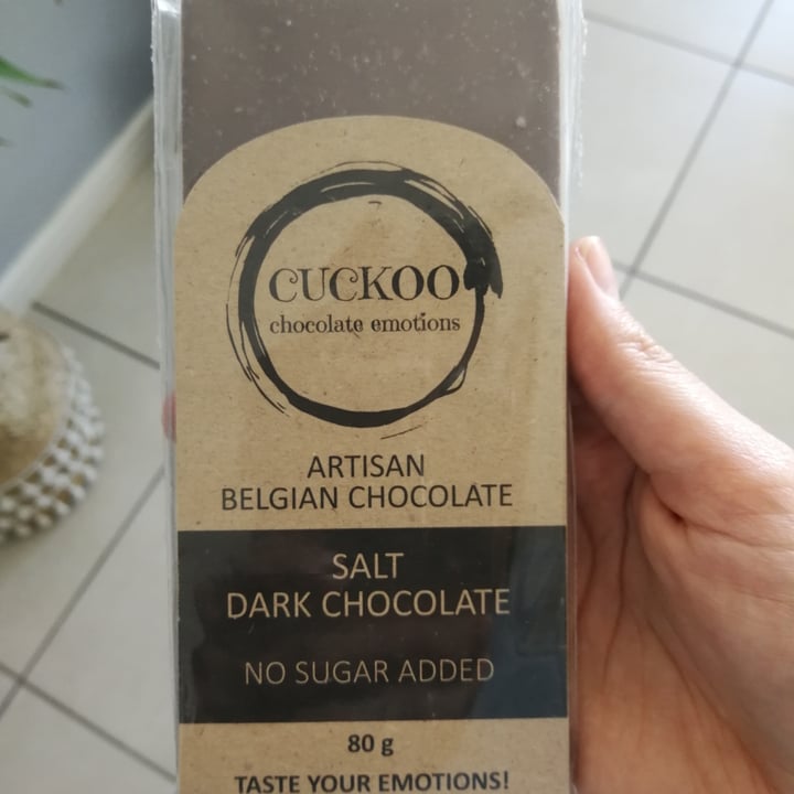 photo of Cuckoo Salt Dark Chocolate shared by @christinevictor on  18 Nov 2020 - review