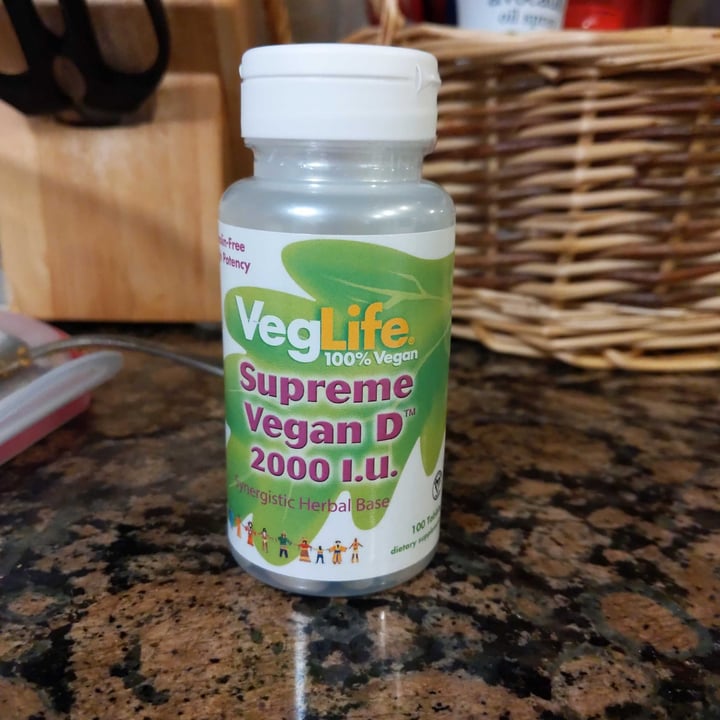 photo of VegLife | Nutraceutical Supreme Vegan D 2000 I.U. shared by @hugacow on  20 May 2020 - review