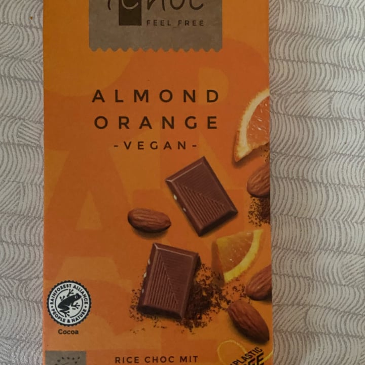 photo of iChoc Almond Orange Vegan Chocolate shared by @j9of7 on  11 Oct 2021 - review
