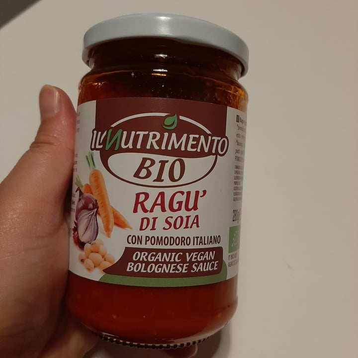 photo of Il nutrimento bio organic Ragù di soia shared by @erika76boscolo on  12 Jun 2022 - review