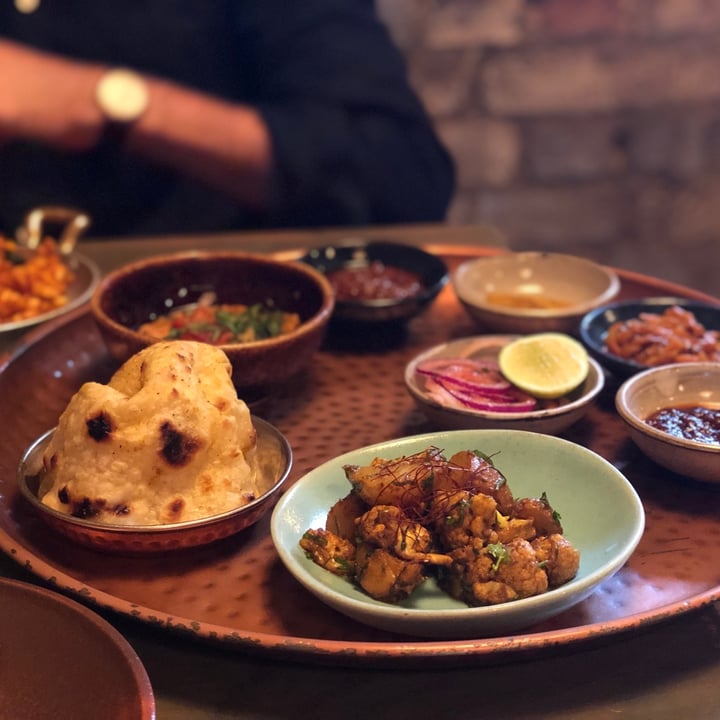 review photo of Thali Restaurant Vegan Tasting Menu shared by @georgimei on 09 Sep 2021 - review