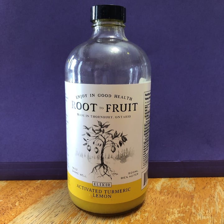 photo of Root to Fruit Activated turmeric lemon elixer shared by @poppyseeds on  19 Jan 2021 - review