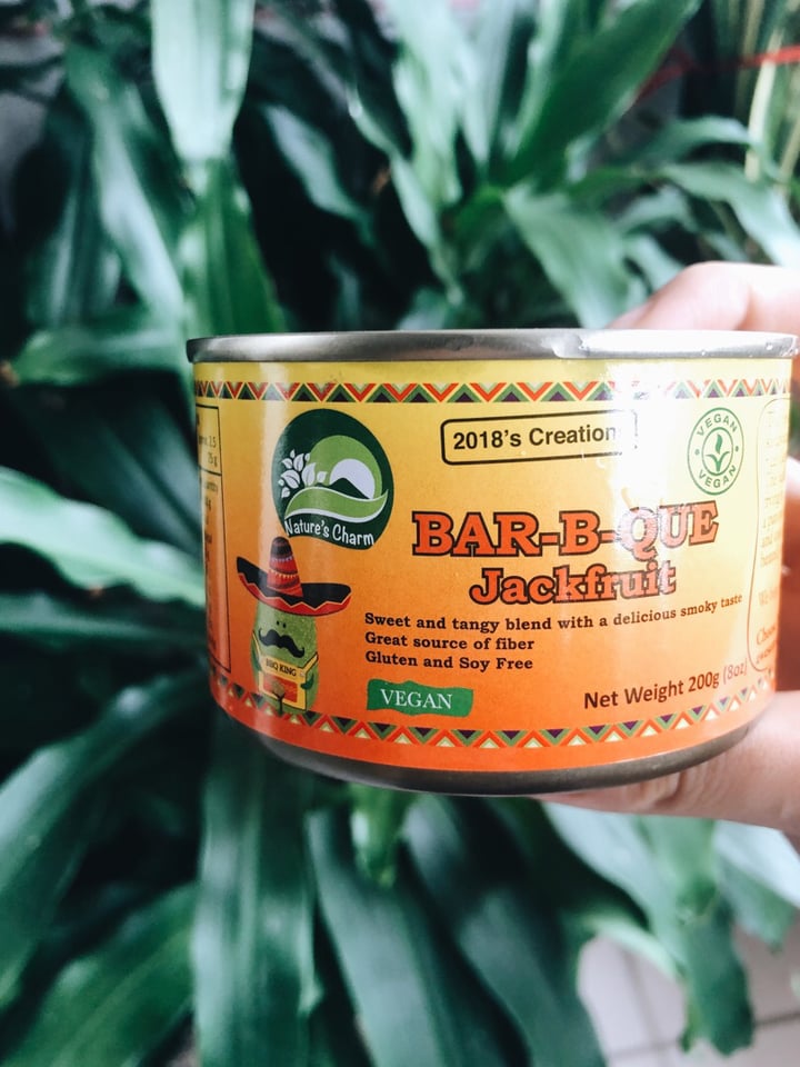 photo of Nature's Charm Bar-B-Que Jackfruit shared by @consciouscookieee on  23 Aug 2019 - review
