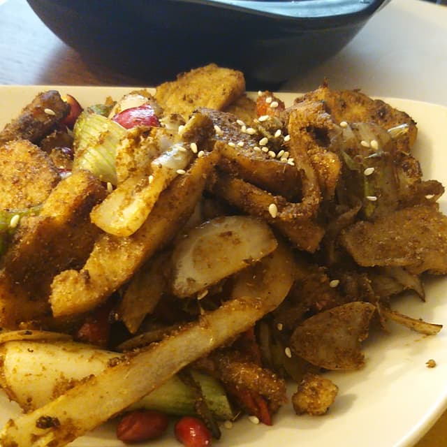 Foto del piatto “Seitan nero”