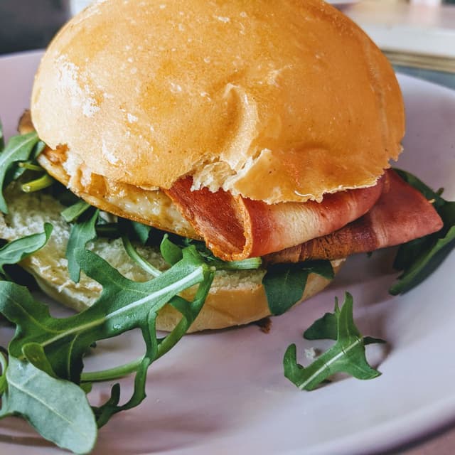 Photo of the dish “Bacon and egg brioche”