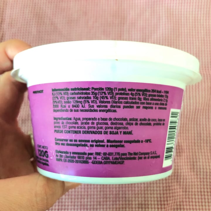 review photo of NotCo Not Icecream Chocolate Chips Mini shared by @margenco on 26 Jul 2021 - review