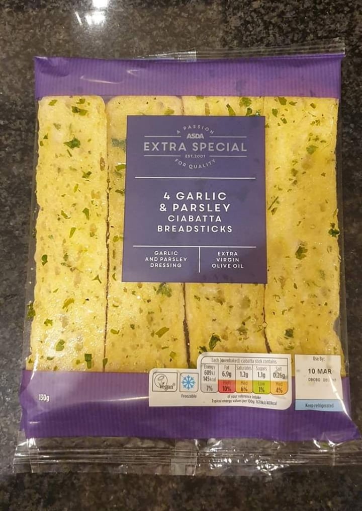 ASDA Garlic Bread Review abillion