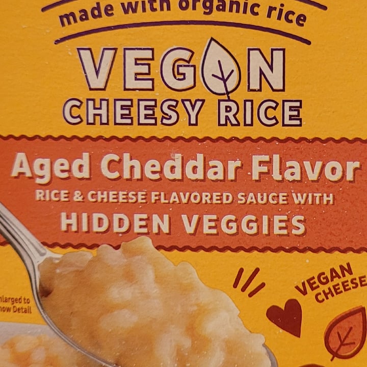 photo of Annie’s Vegan Cheesy Rice (Aged Cheddar Flavor) shared by @judyg5860 on  31 Dec 2020 - review