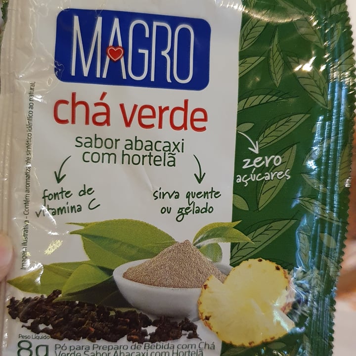 photo of Magro Chá Verde Sabor Abacaxi Hortelã shared by @thaisasampaio on  11 May 2022 - review