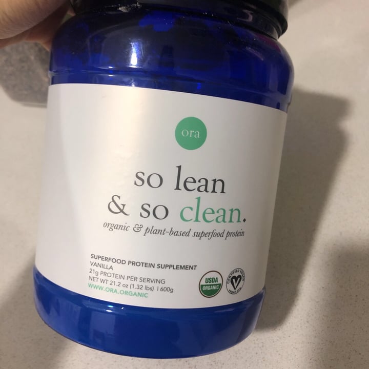 review photo of Ora Organic Superfood Protein Supplement shared by @khaleila on 19 Dec 2019 - review