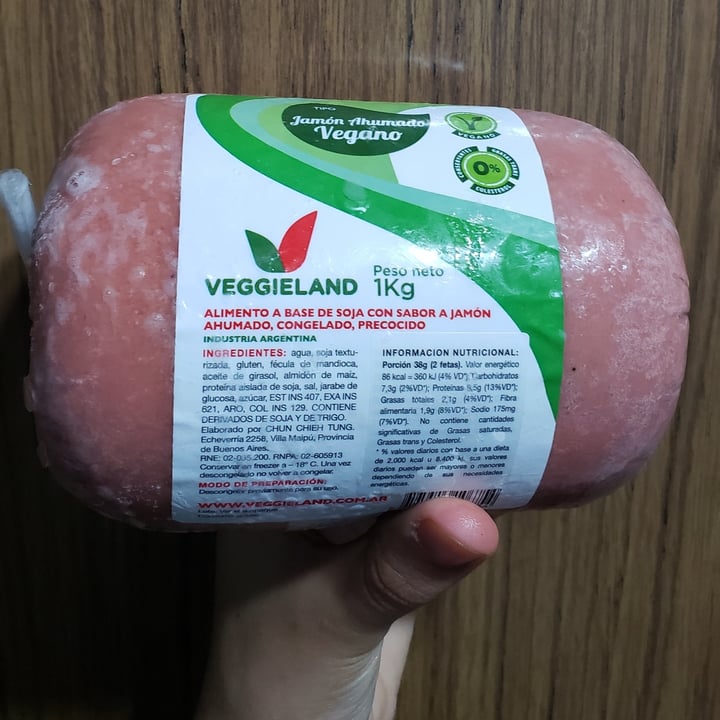 photo of Veggieland Jamón Ahumado Vegano 1kg shared by @yukiita on  22 Sep 2021 - review