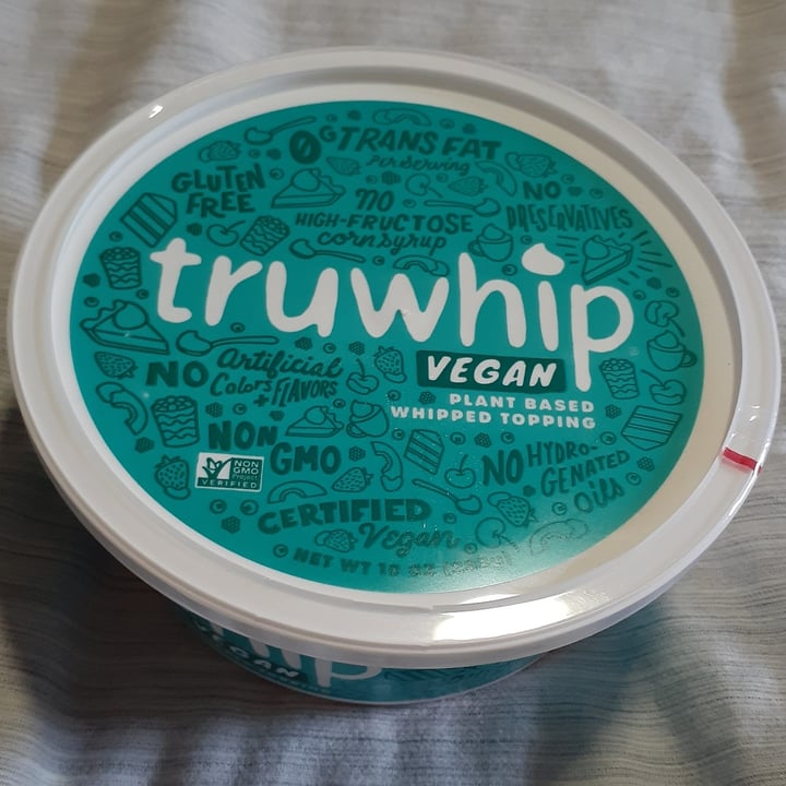photo of Truwhip Truwhip Vegan shared by @heartartichokehearts on  25 Jun 2022 - review