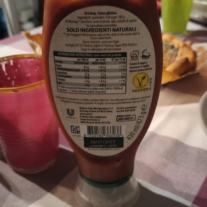 photo of Calvé Ketchup shared by @livio on  16 Oct 2022 - review