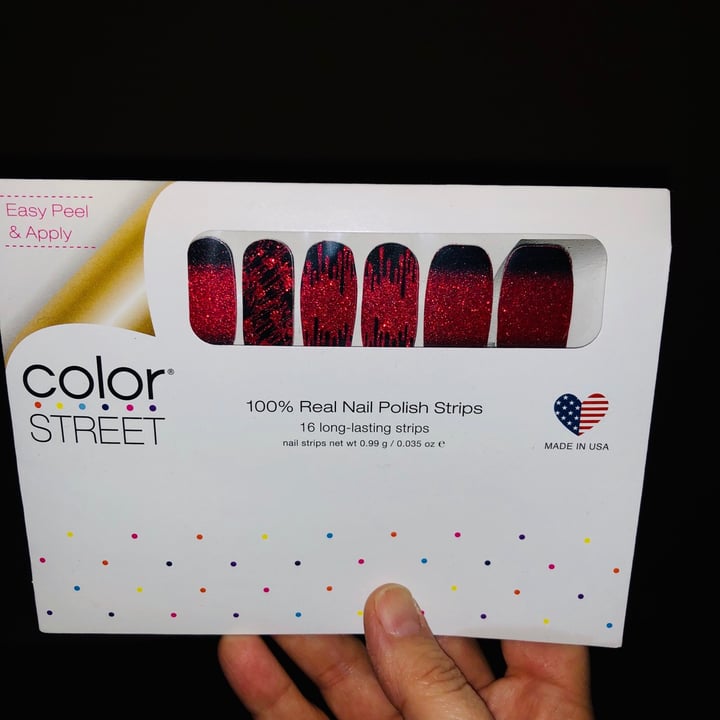 photo of Color Street 100% Real Nail Polish Strips shared by @forthecritters on  26 Apr 2020 - review