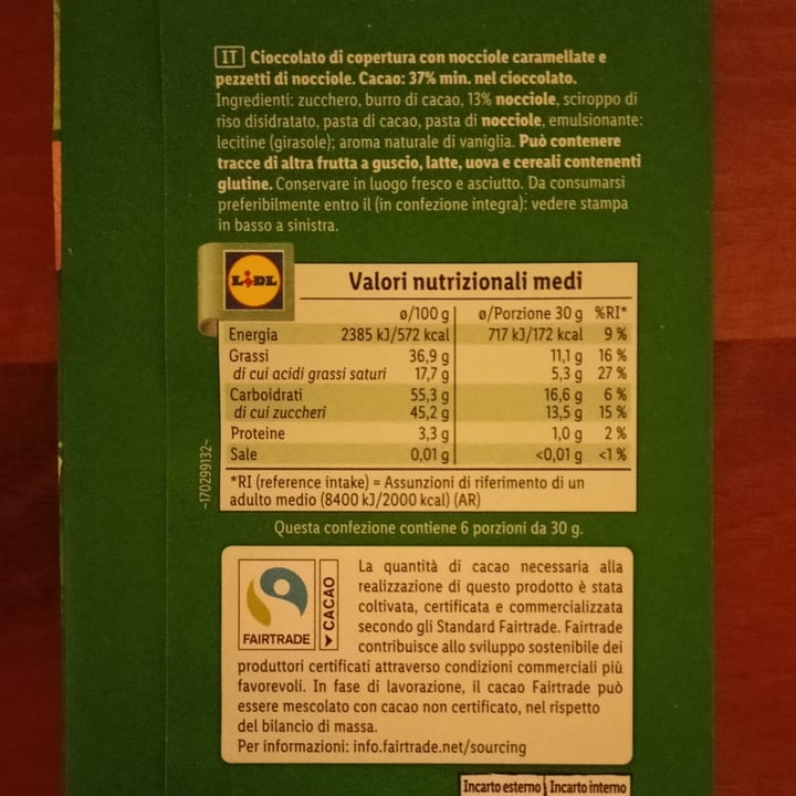 review photo of Fin Carré Cioccolato con nocciole shared by @lellla on 22 Oct 2022 - review
