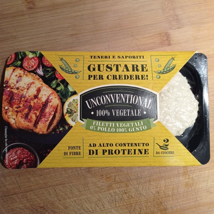 review photo of Unconventional Filetti Vegetali 0% Pollo 100% Gusto - Plant Based Fillet shared by @giotz on 06 Sep 2022 - review