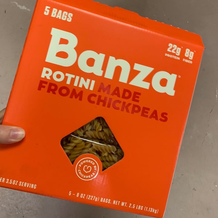 photo of Banza Rotini Made from Chickpeas shared by @racheliholstein on  17 Jul 2020 - review