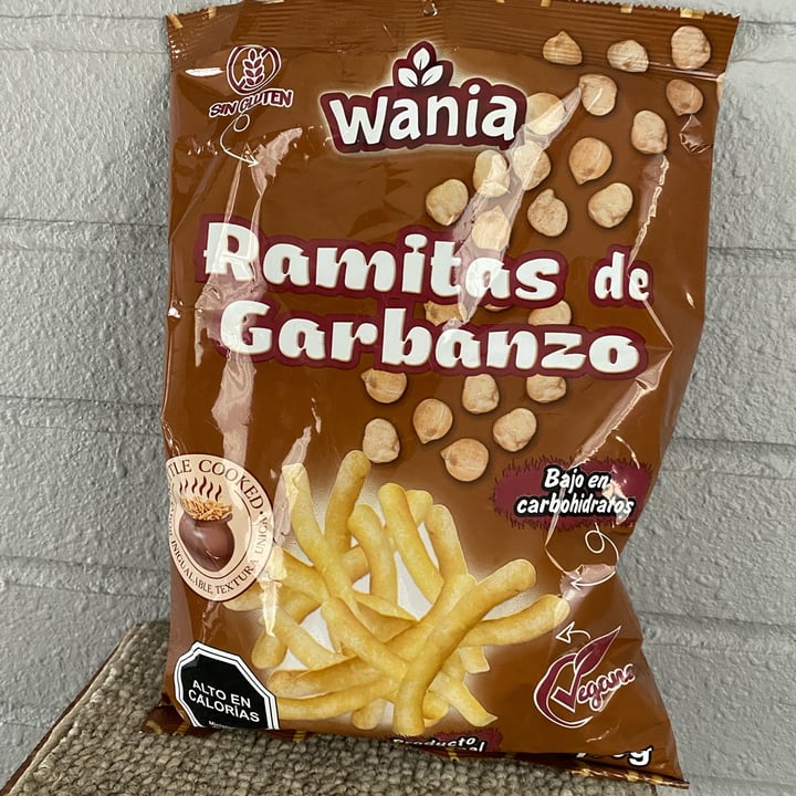 review photo of Wania Ramitas de garbanzo shared by @aleparra on 30 Jul 2022 - review