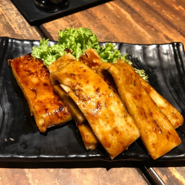 Photo of the dish “V. QQ Tofu teriyaki”