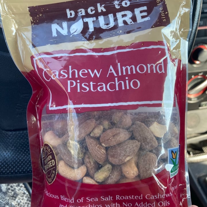 photo of Back to Nature Cashews, almonds, pistachios shared by @rvtvegangirl on  03 Dec 2020 - review