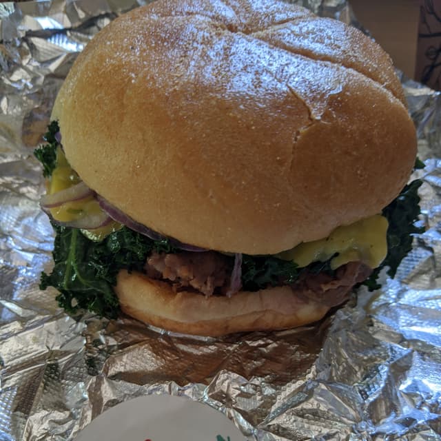 Photo of the dish “Kale Lemon Me Softly Burger”