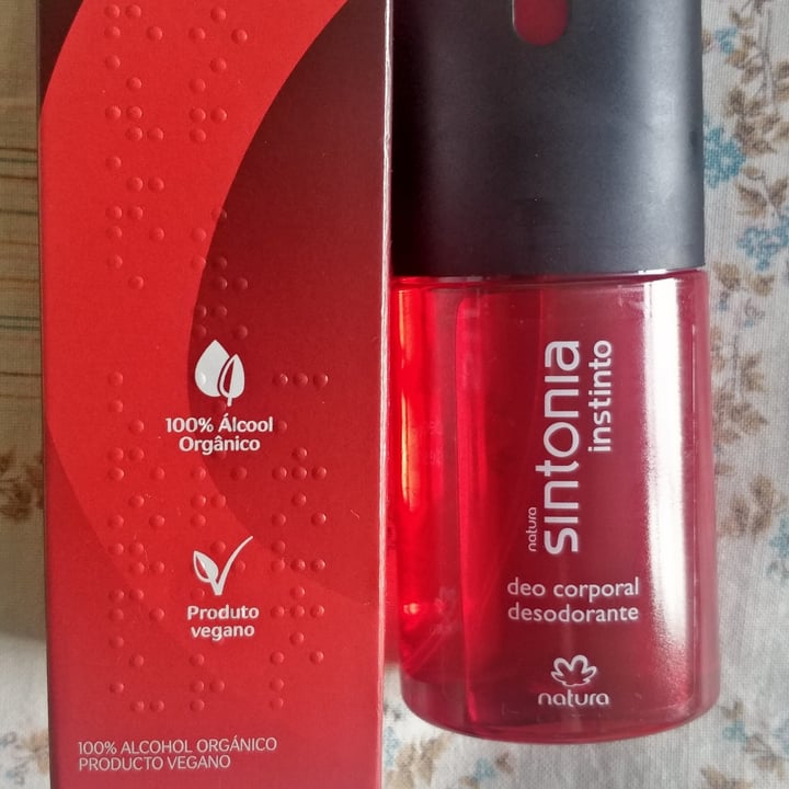 review photo of Natura Deo corporal Sintonia Instinto shared by @vartinho on 24 May 2022 - review