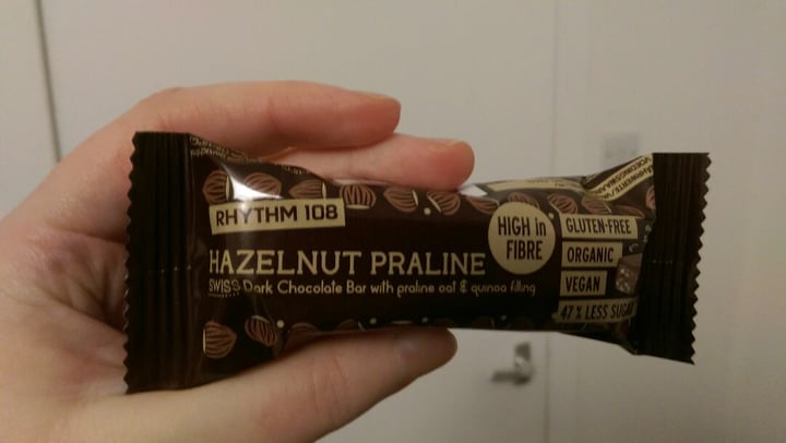 photo of Rhythm 108 Hazelnut Praline Bar shared by @cpup on  08 Mar 2020 - review