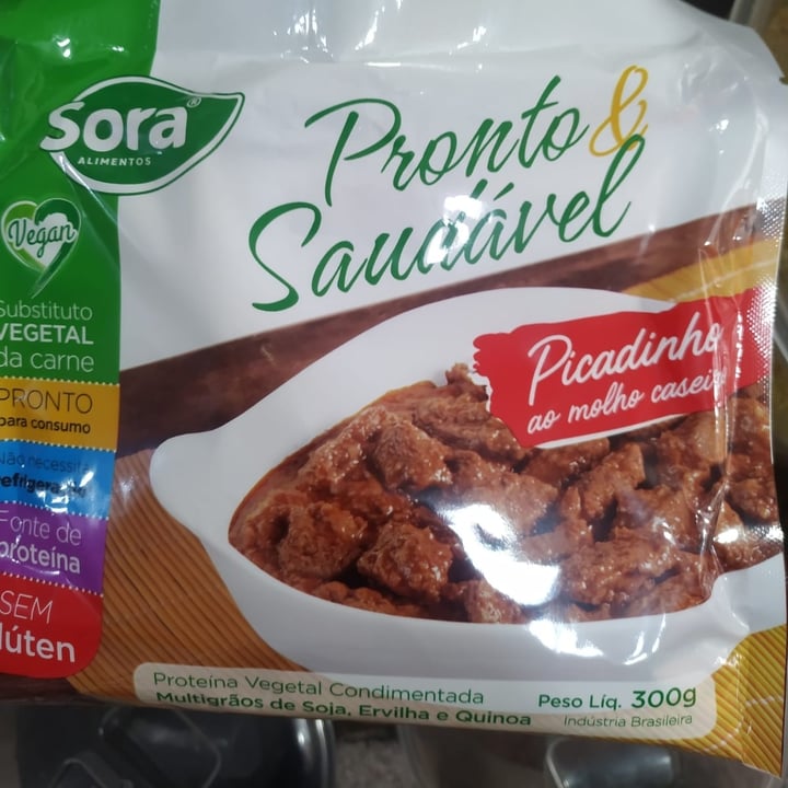 photo of Sora Picadinho ao molho Pronto & Saudável- 300g shared by @crisveiga on  01 May 2022 - review