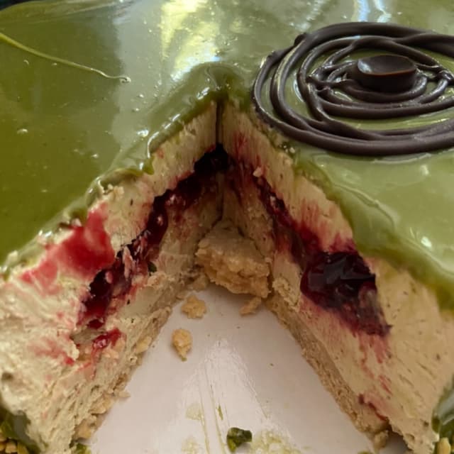 Photo of the dish “Semifreddo Pistacchio E Lampone”
