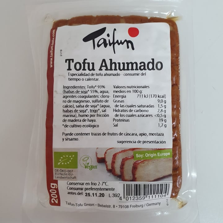 review photo of Taifun Smoked Tofu With Almonds And Sesame Seeds shared by @maitanesb on 02 Oct 2020 - review