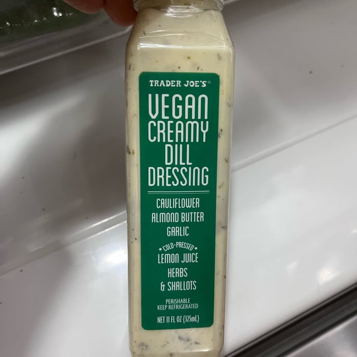 review photo of Trader Joe's Vegan Creamy Dill Dressing shared by @ghosttaco719 on 10 May 2022 - review