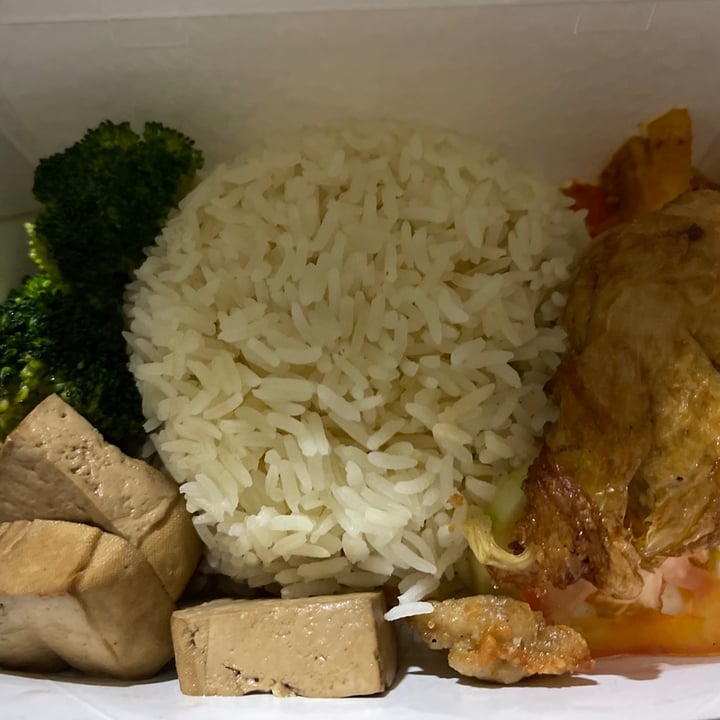photo of Greendot Rivervale Mall (Take-away Only) Crispy beancurd skin with Sesame rice set shared by @greenbovine on  28 Feb 2021 - review