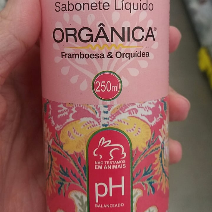 photo of Orgânica Sabonete líquido Framboesa & Orquídea shared by @mllealaluna on  21 Jun 2022 - review