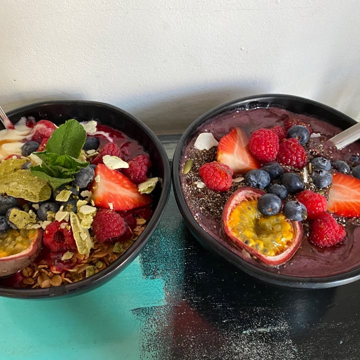 photo of ABC - Allans Breakfast Club & Wine Bar Acai bowl and vegan yogurt bowl shared by @nourishingfoods on  12 May 2020 - review