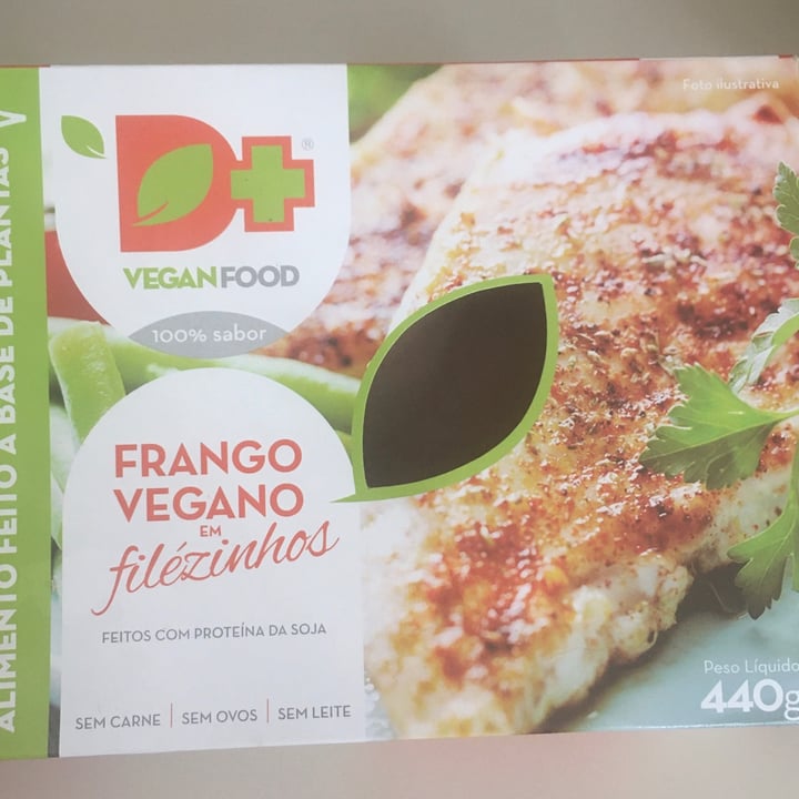 photo of D+ Vegan food Frango Vegano shared by @patfri on  01 May 2022 - review